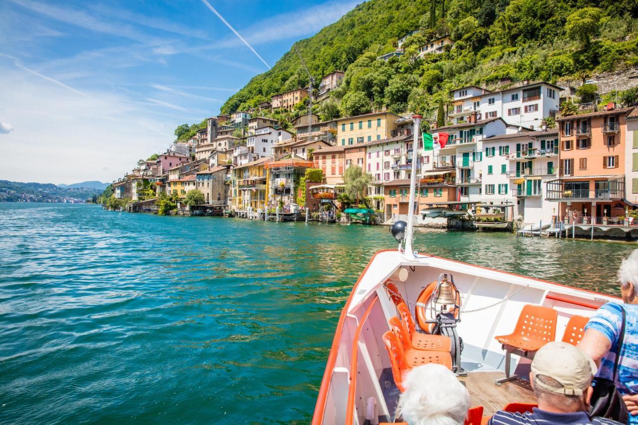 Panoramic Penthouse Apartment Lugano Luaran gambar